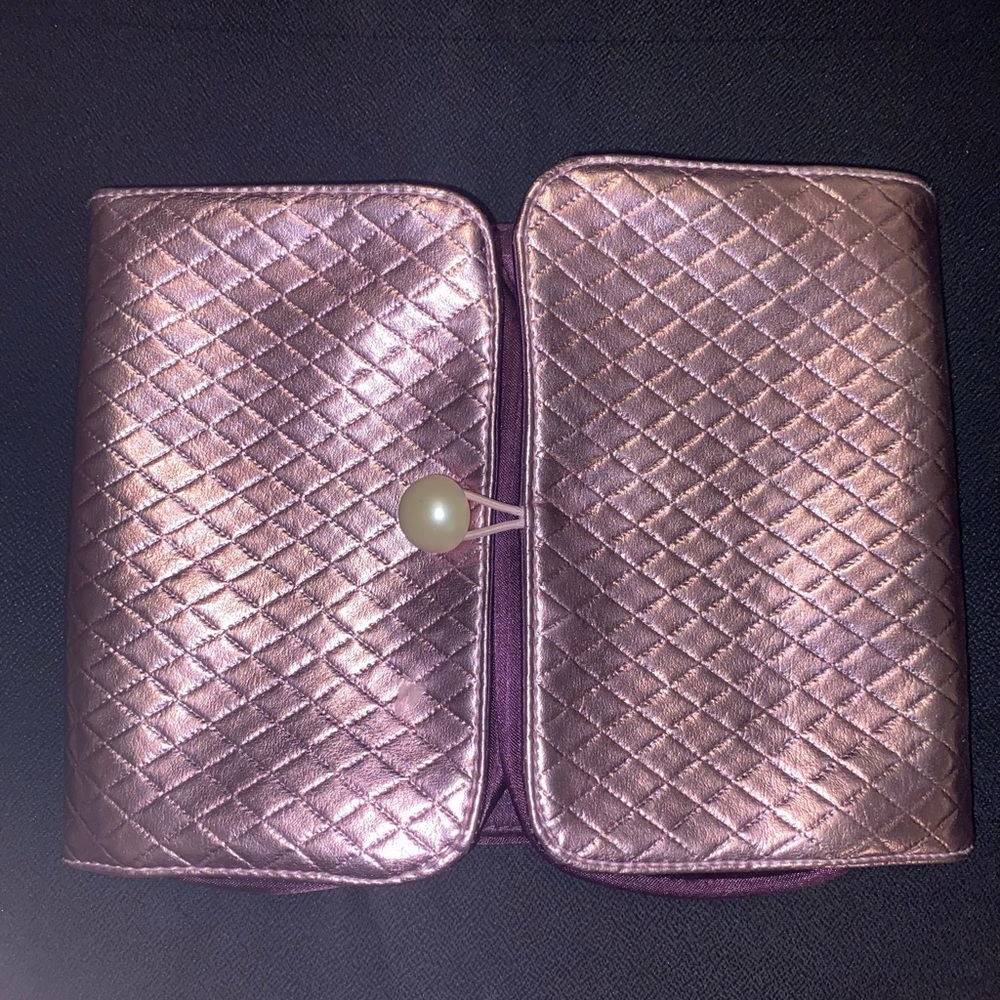 NWT BENEFIT FOLDABLE MAKE UP BAG
